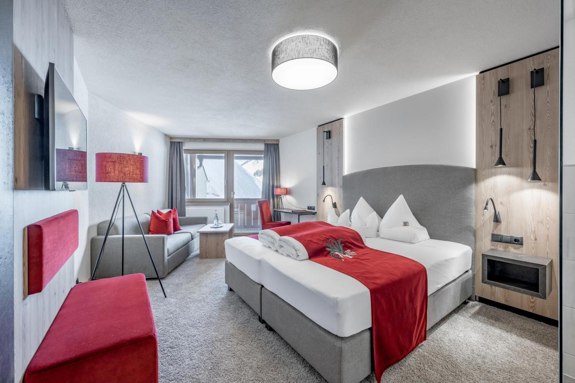 Burghotel Alpengluehn Obergurgl Room photo